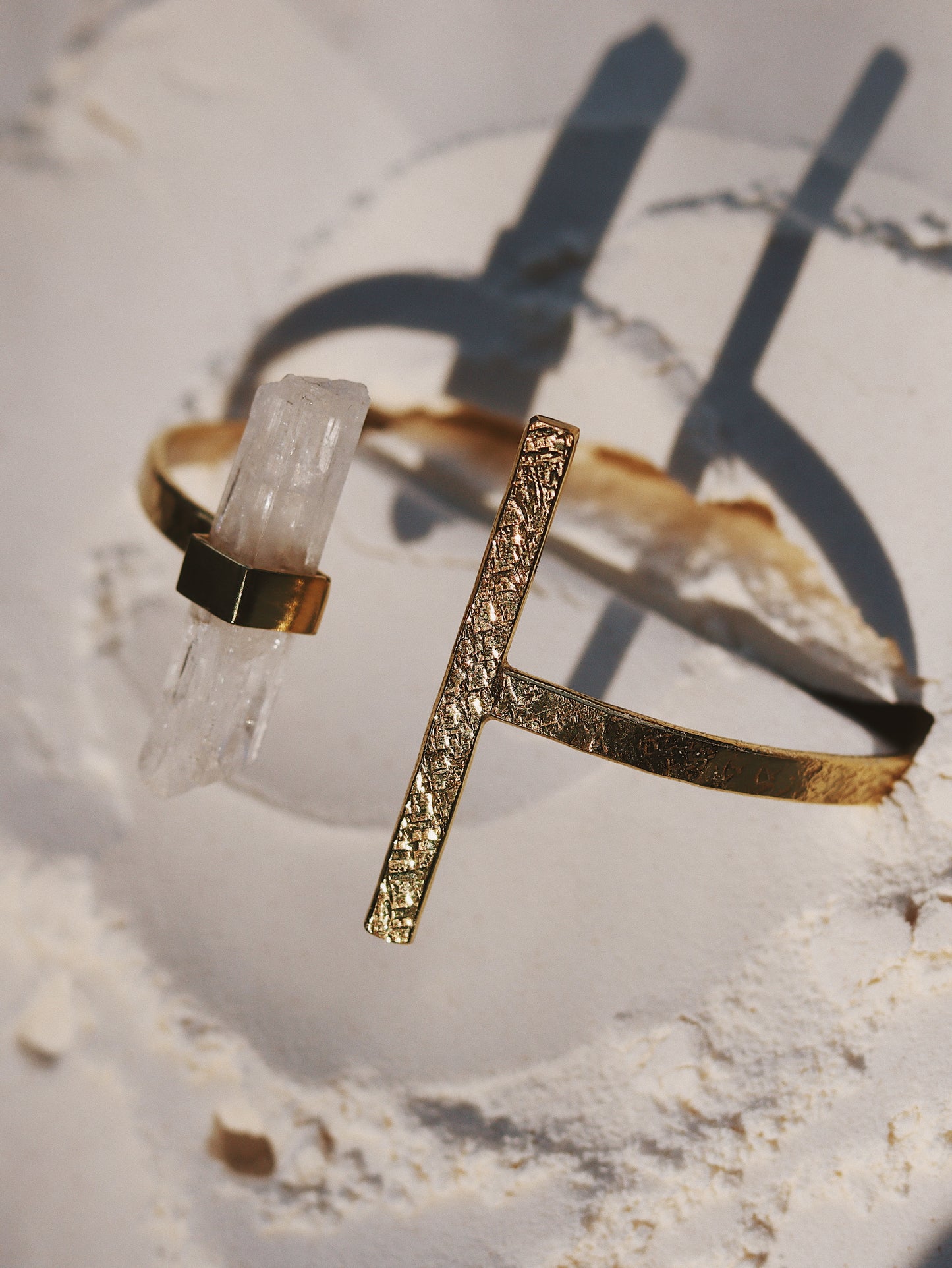 Citlali Opened Cuff with Danburite