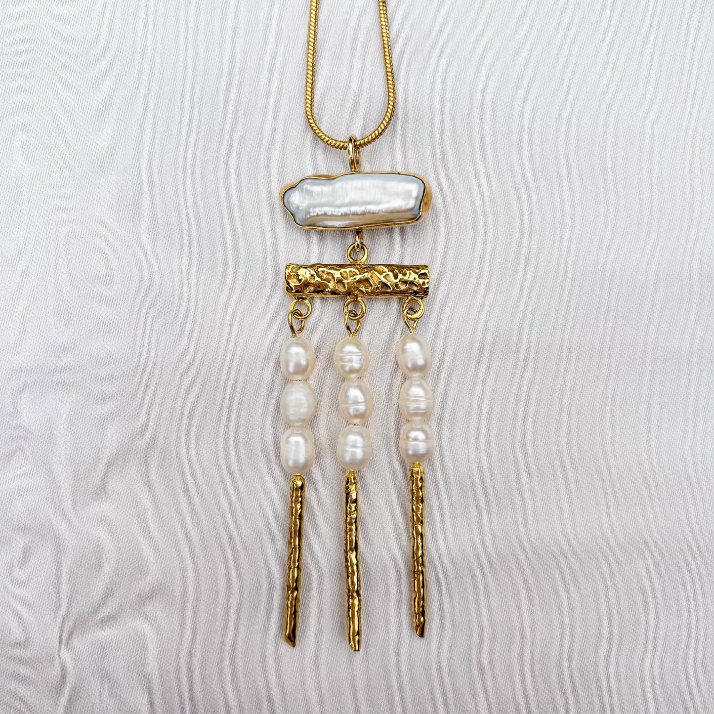 Marilys Necklace with Pearl