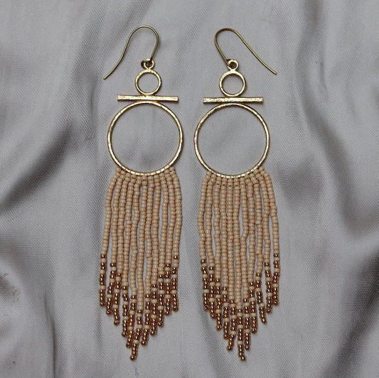 Alora Earrings with Beads