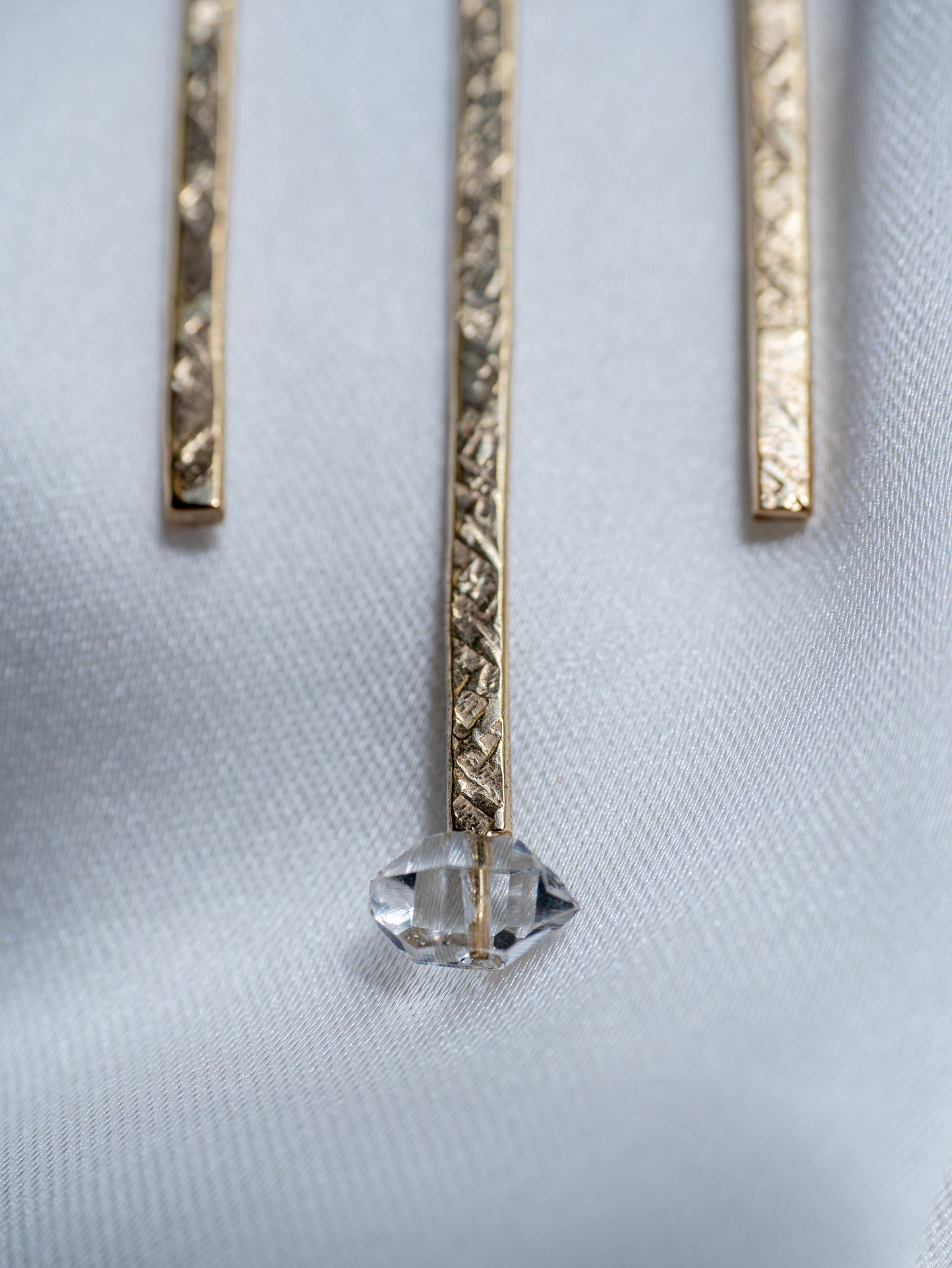 Hetaira Neck Cuff with Herkimer Diamond