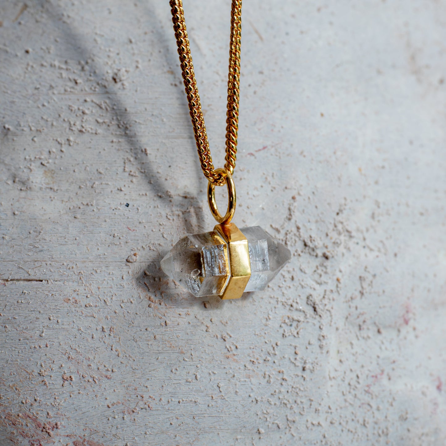 Ila Nyaklánc Herkimer Gyémánttal