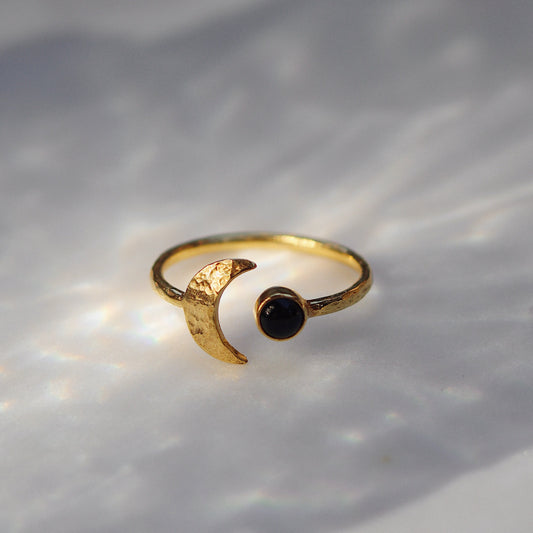 Dakini Ring with Onyx