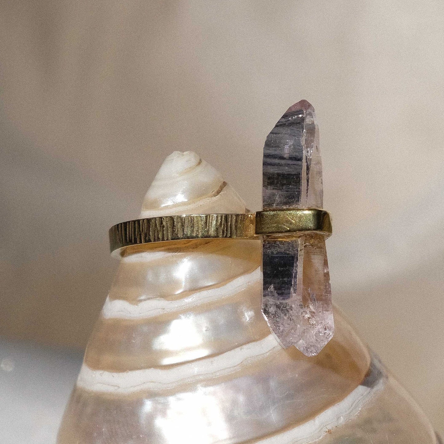 Citlali Ring with Amethyst