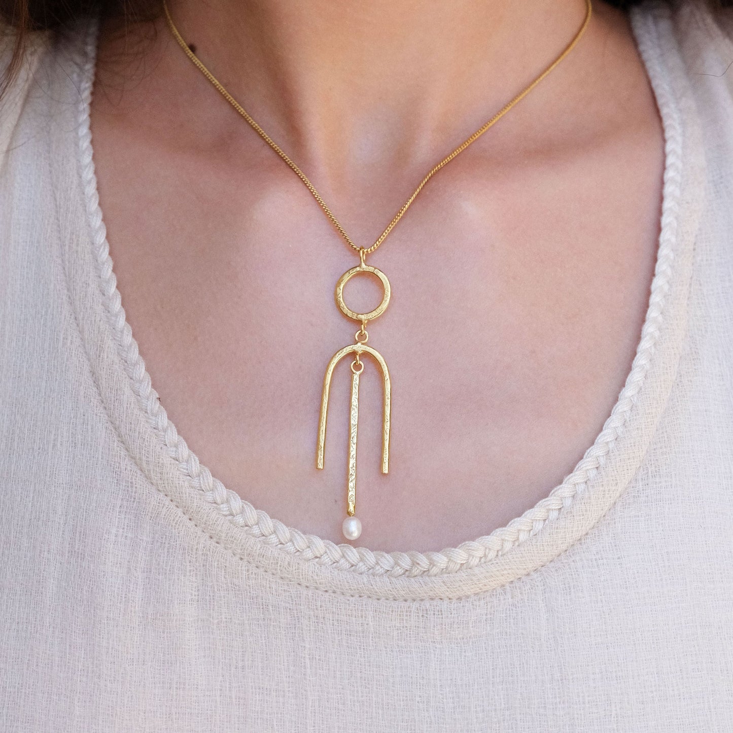 Inara Necklace with Pearl