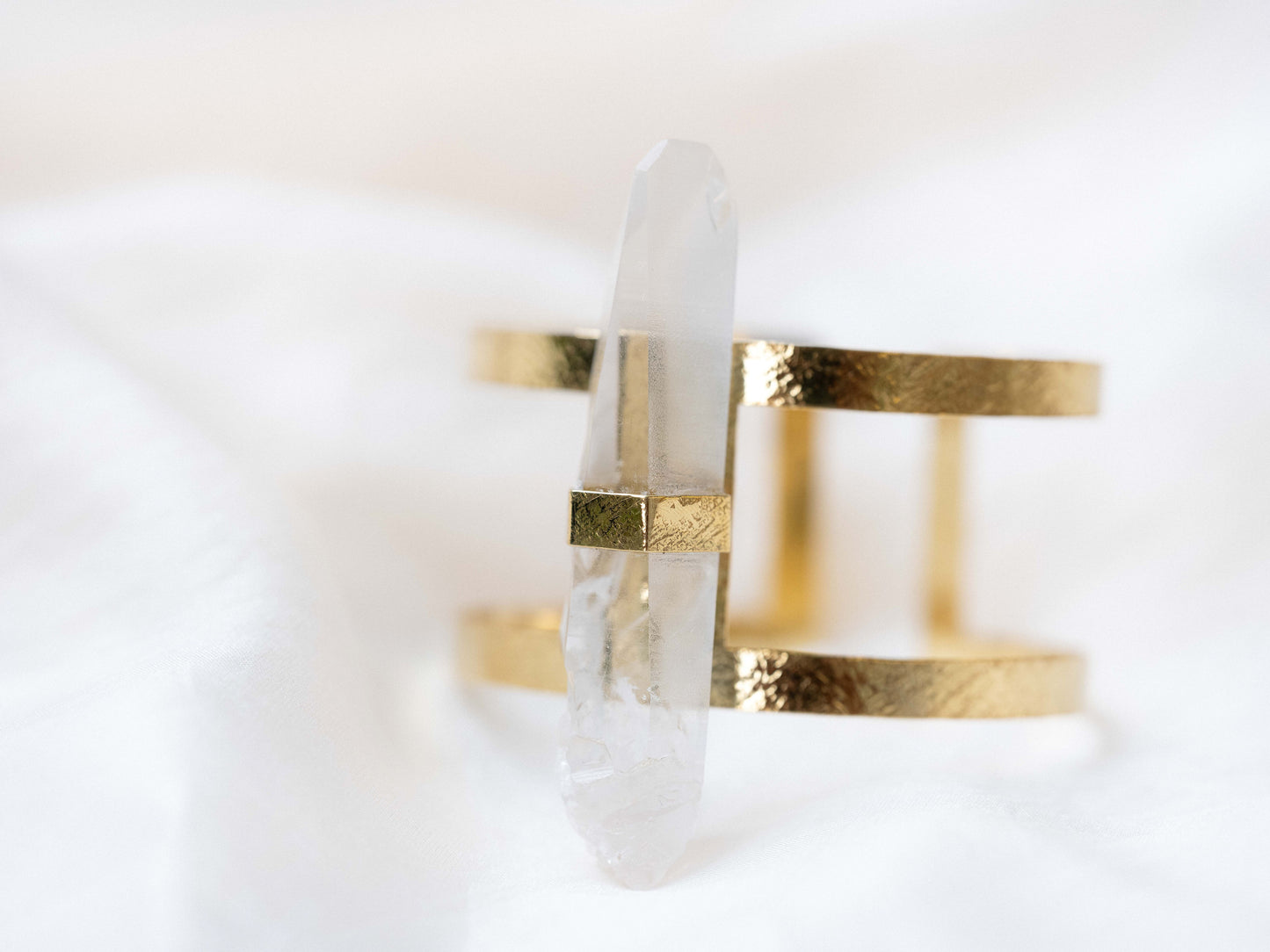 Ishta Cuff with Laserquartz