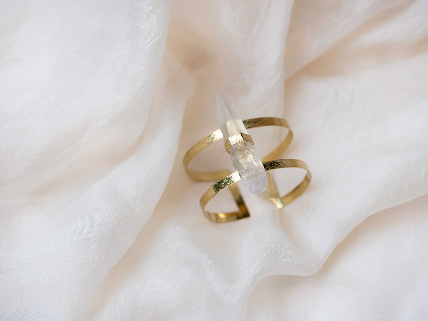 Ishta Cuff with Laserquartz