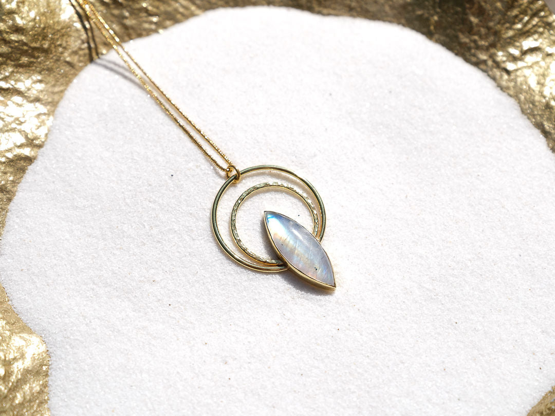 Mara Necklace with Moonstone