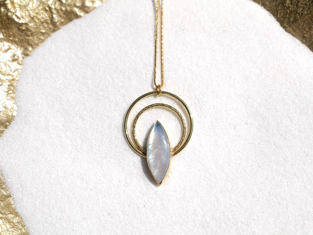 Mara Necklace with Moonstone