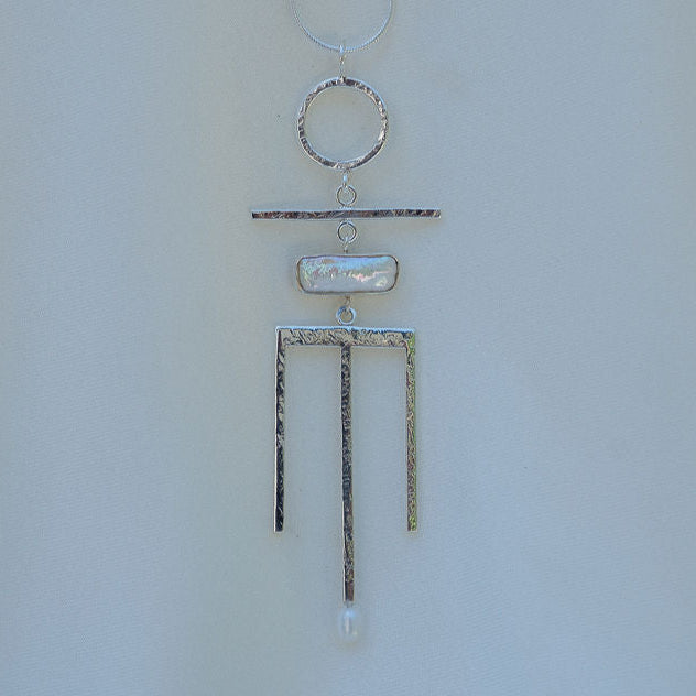 Hetaira Nyaklánc Igazgyönggyel