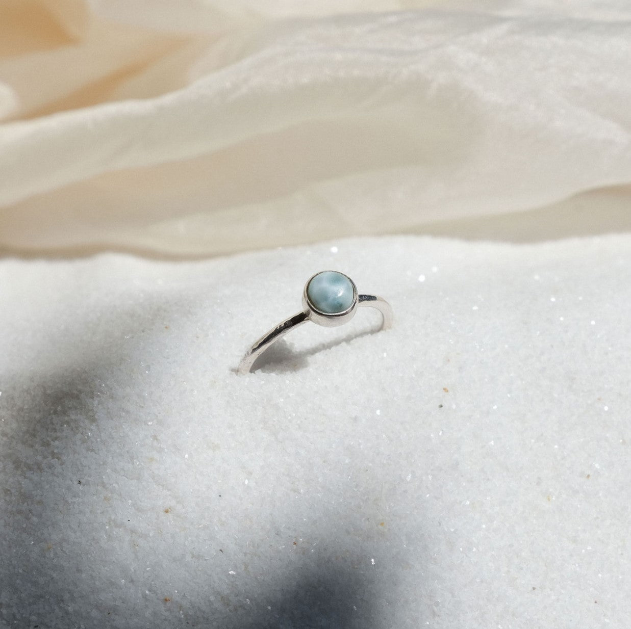 Lunafea Ring with Larimar