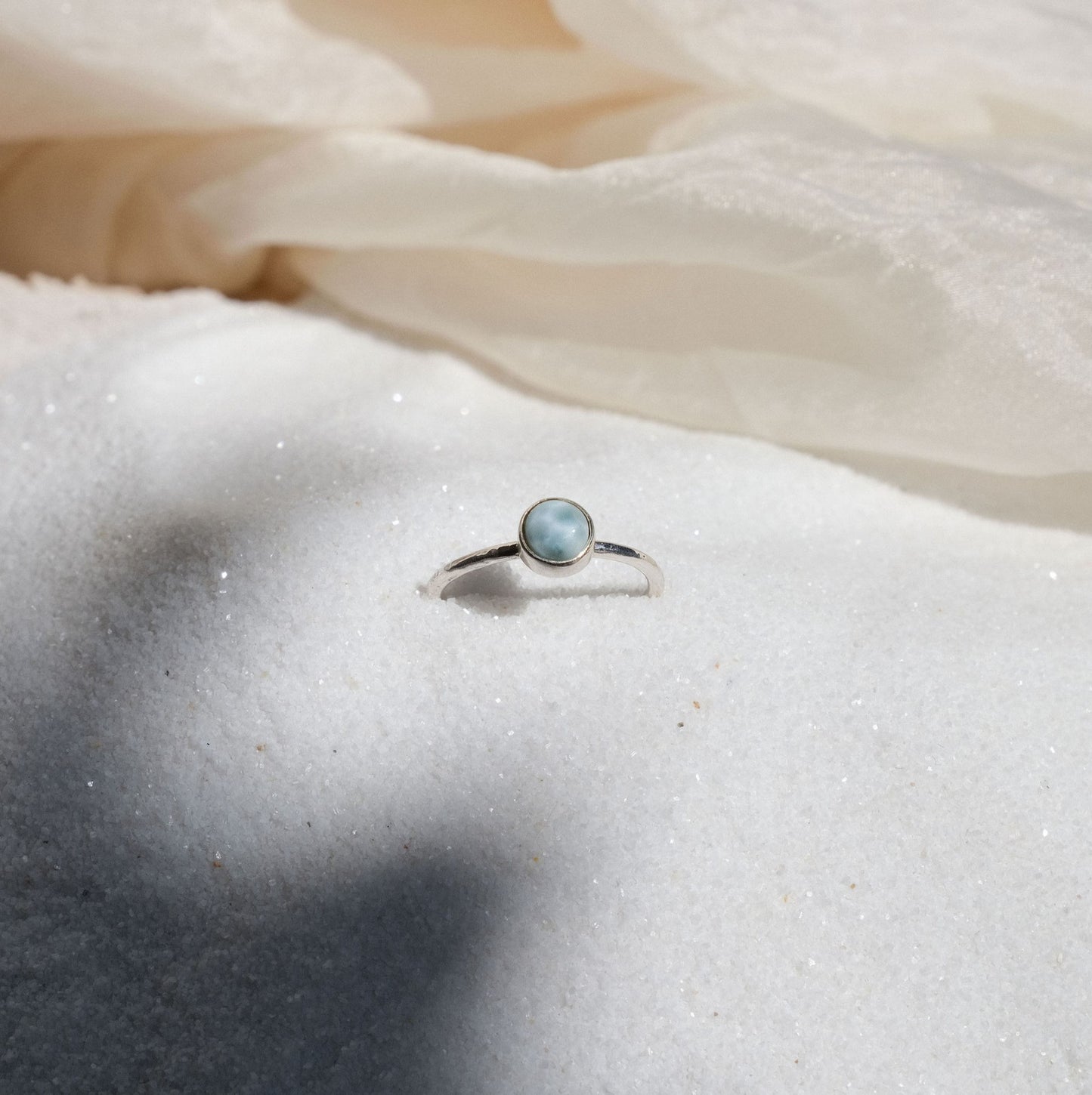 Lunafea Ring with Larimar