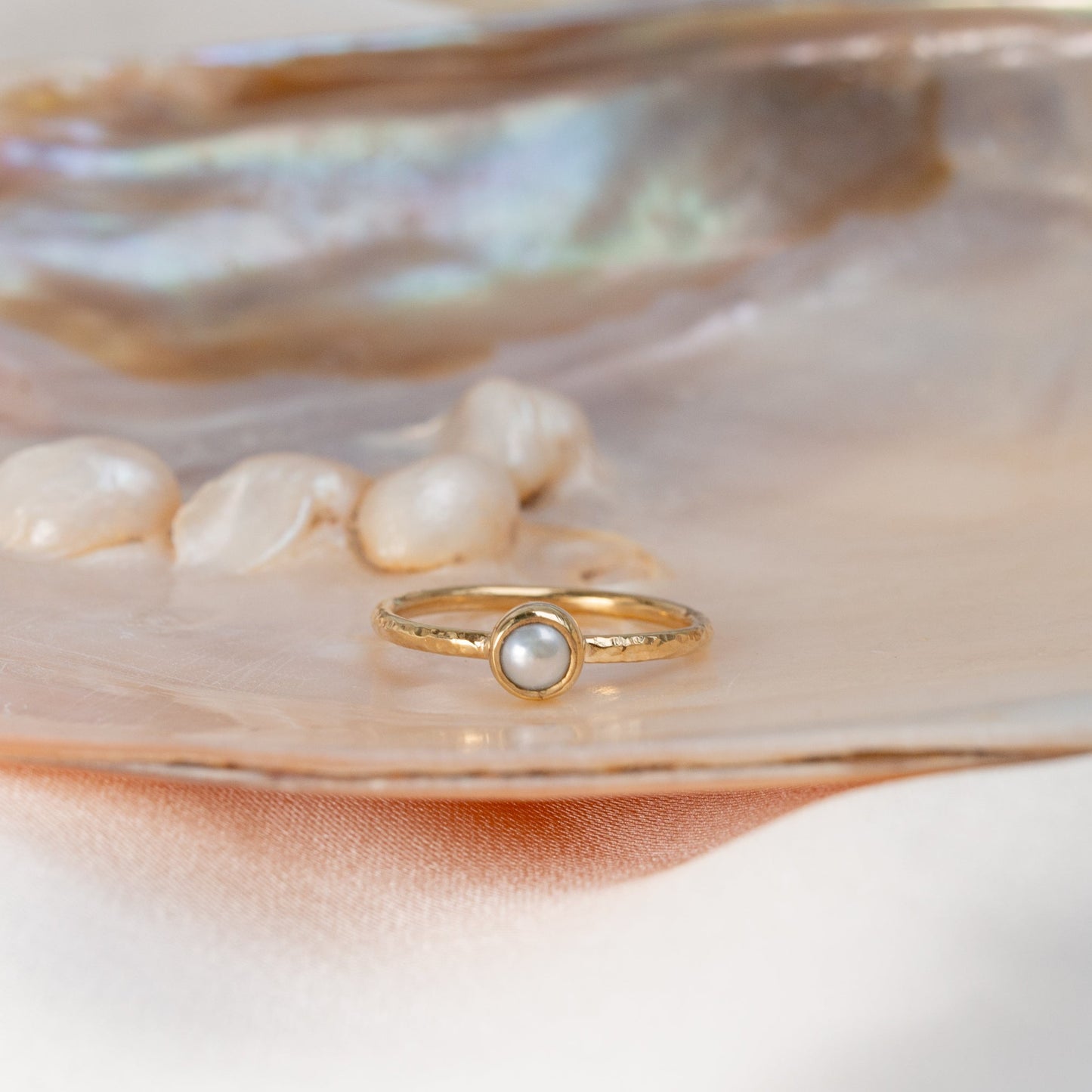 Lunafea Gyűrű Igazgyönggyel