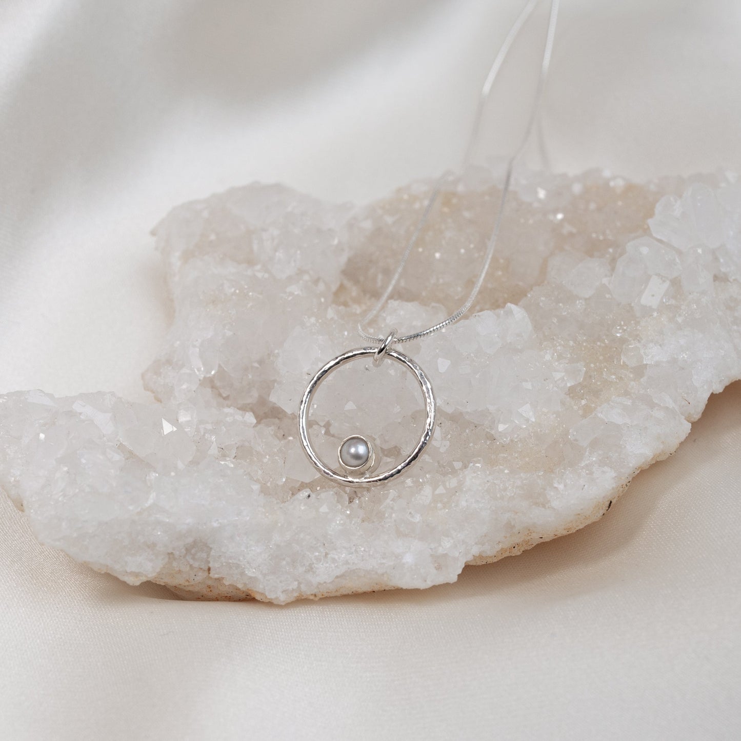 Lunafea Nyaklánc Igazgyönggyel