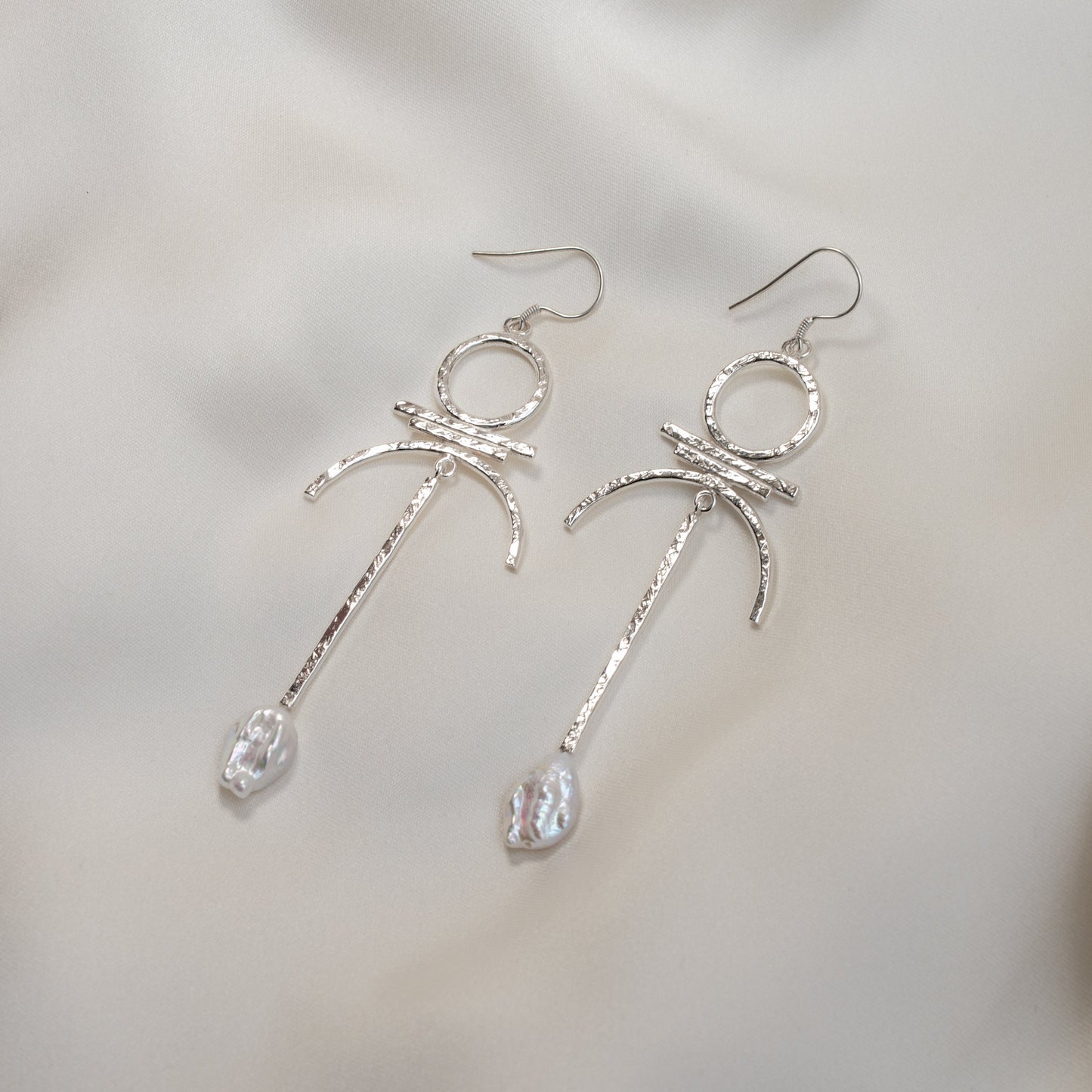 Fülbevaló Igazgyönggyel