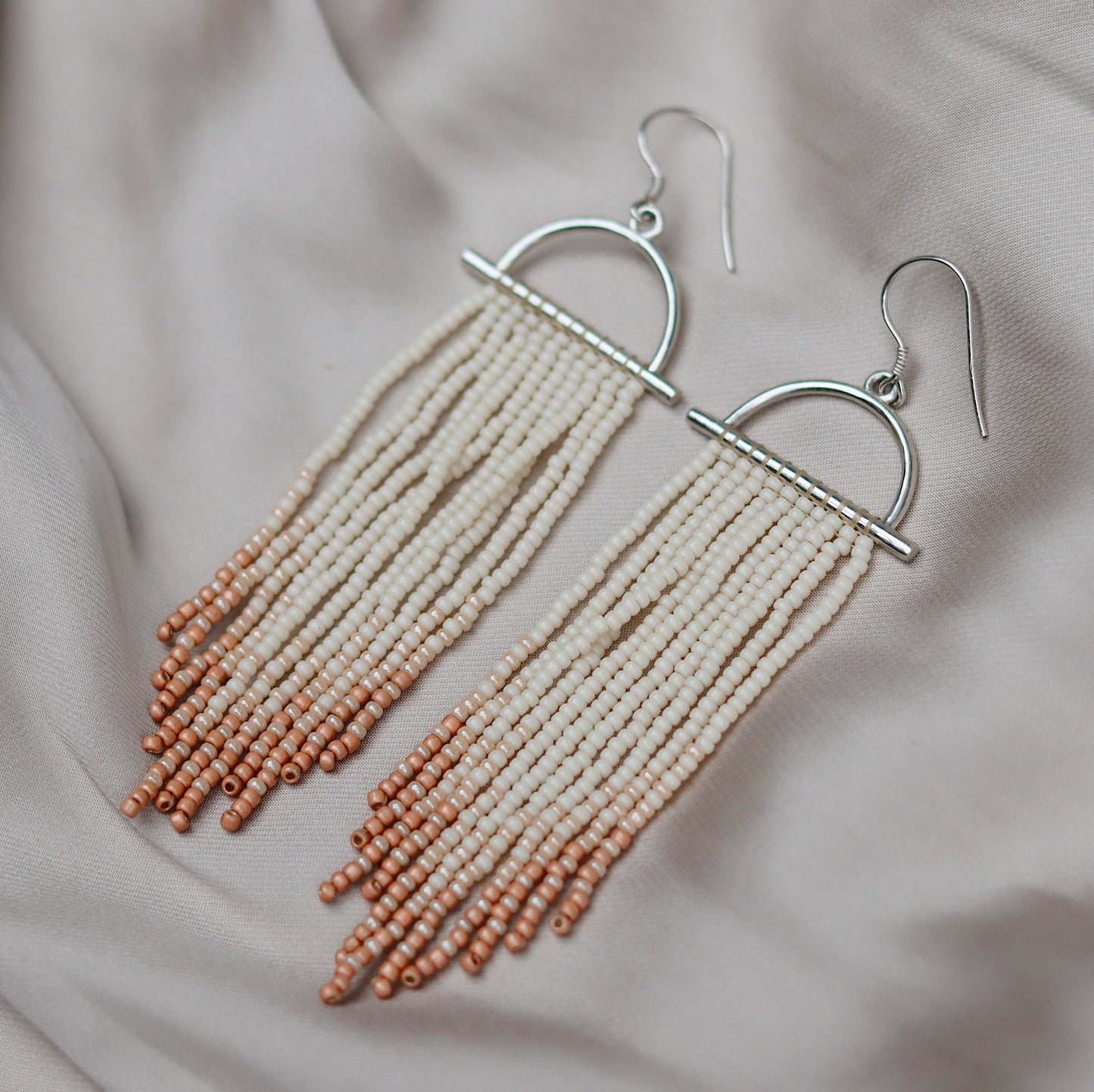 Hakari Earrings with Beads