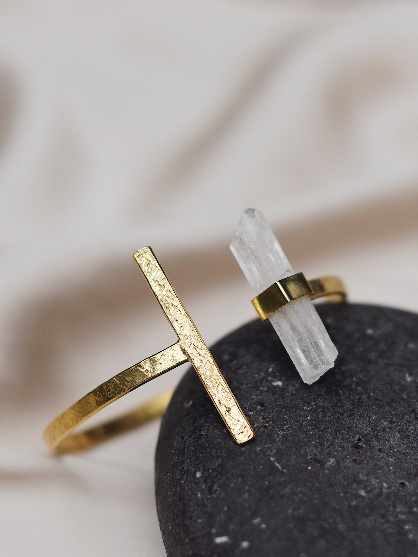 Citlali Opened Cuff with Danburite