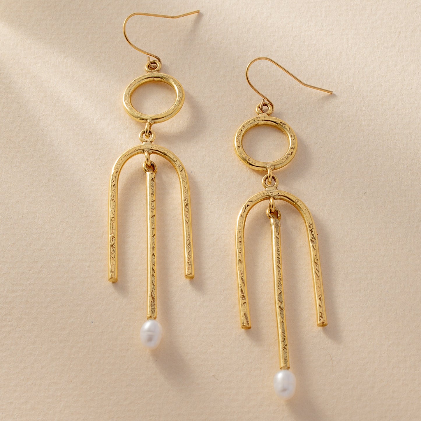 Inara Earrings with Pearl