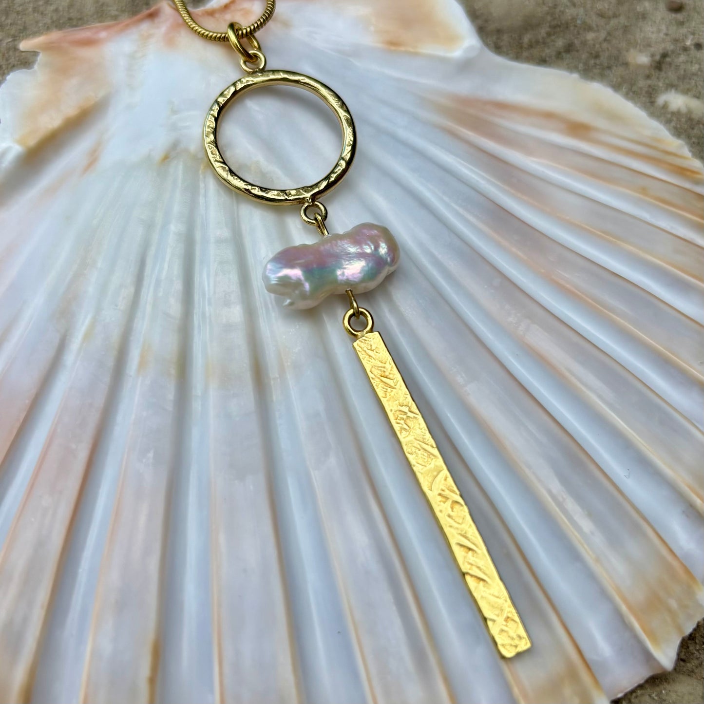 Ishta Necklace with Pearl