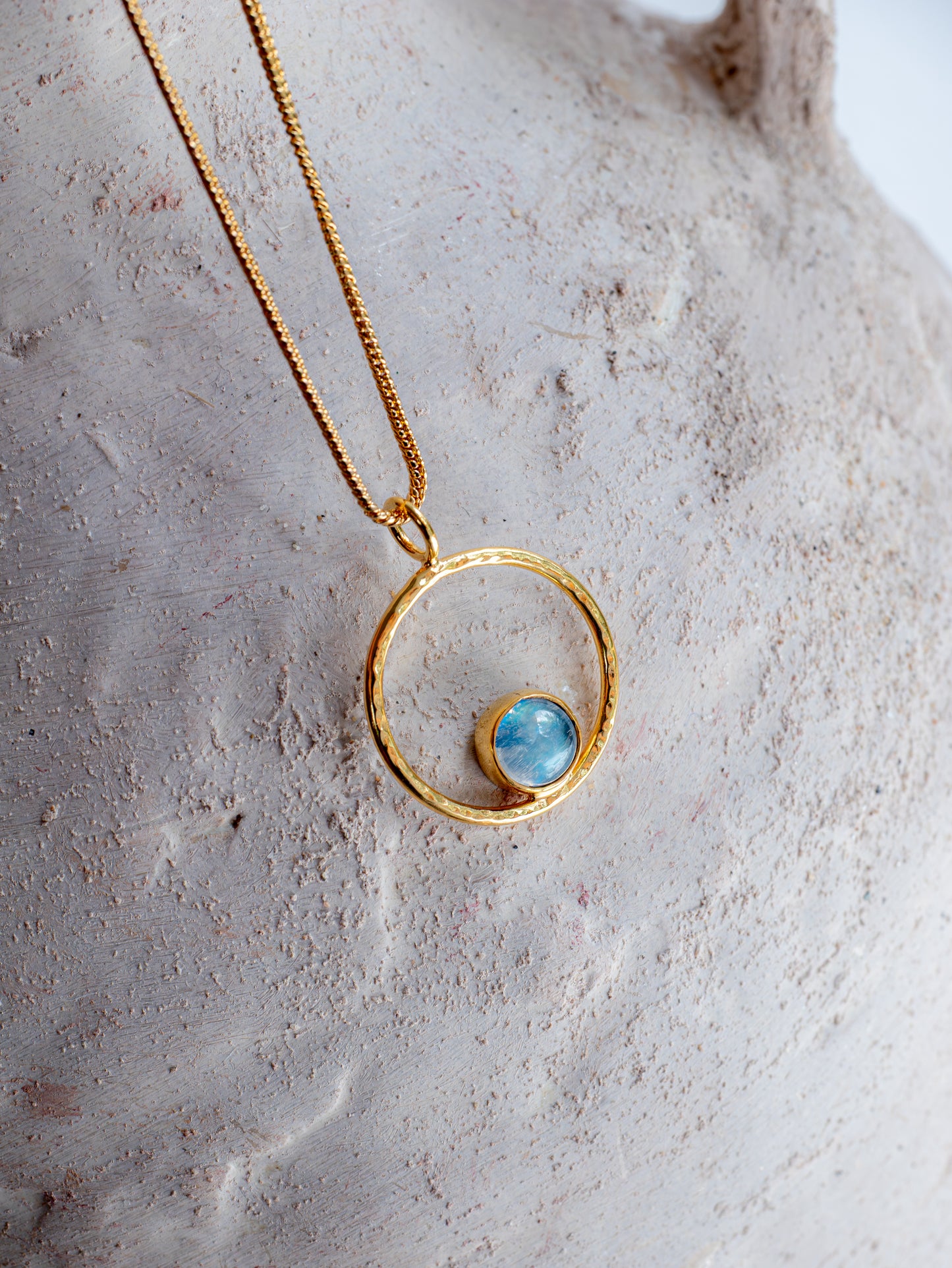 Lunafea Necklace with Moonstone