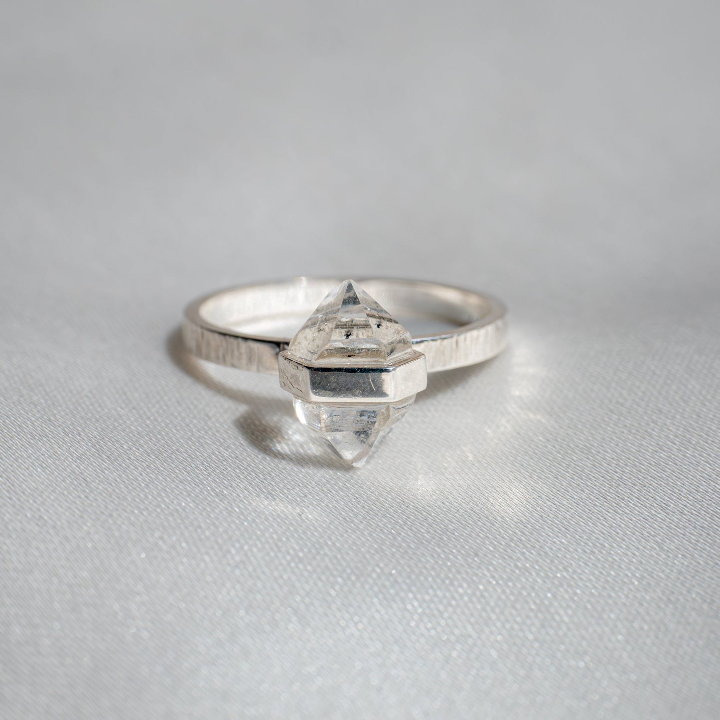 Citlali Ring with Herkimer Diamond