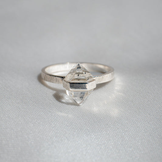 Citlali Ring with Herkimer Diamond