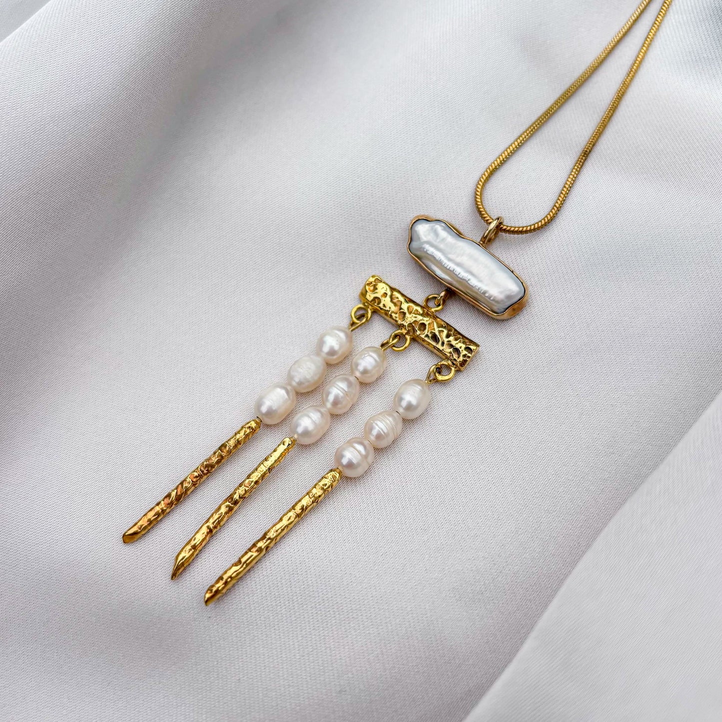 Marilys Necklace with Pearl