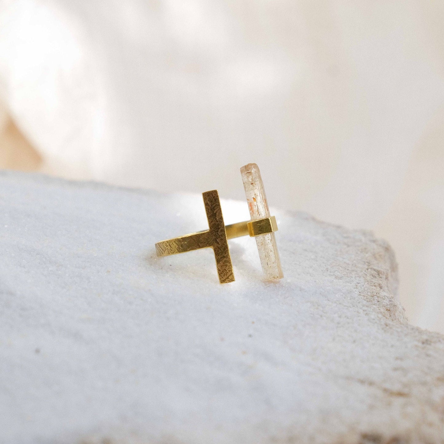 Citlali Ring with Golden Topaz