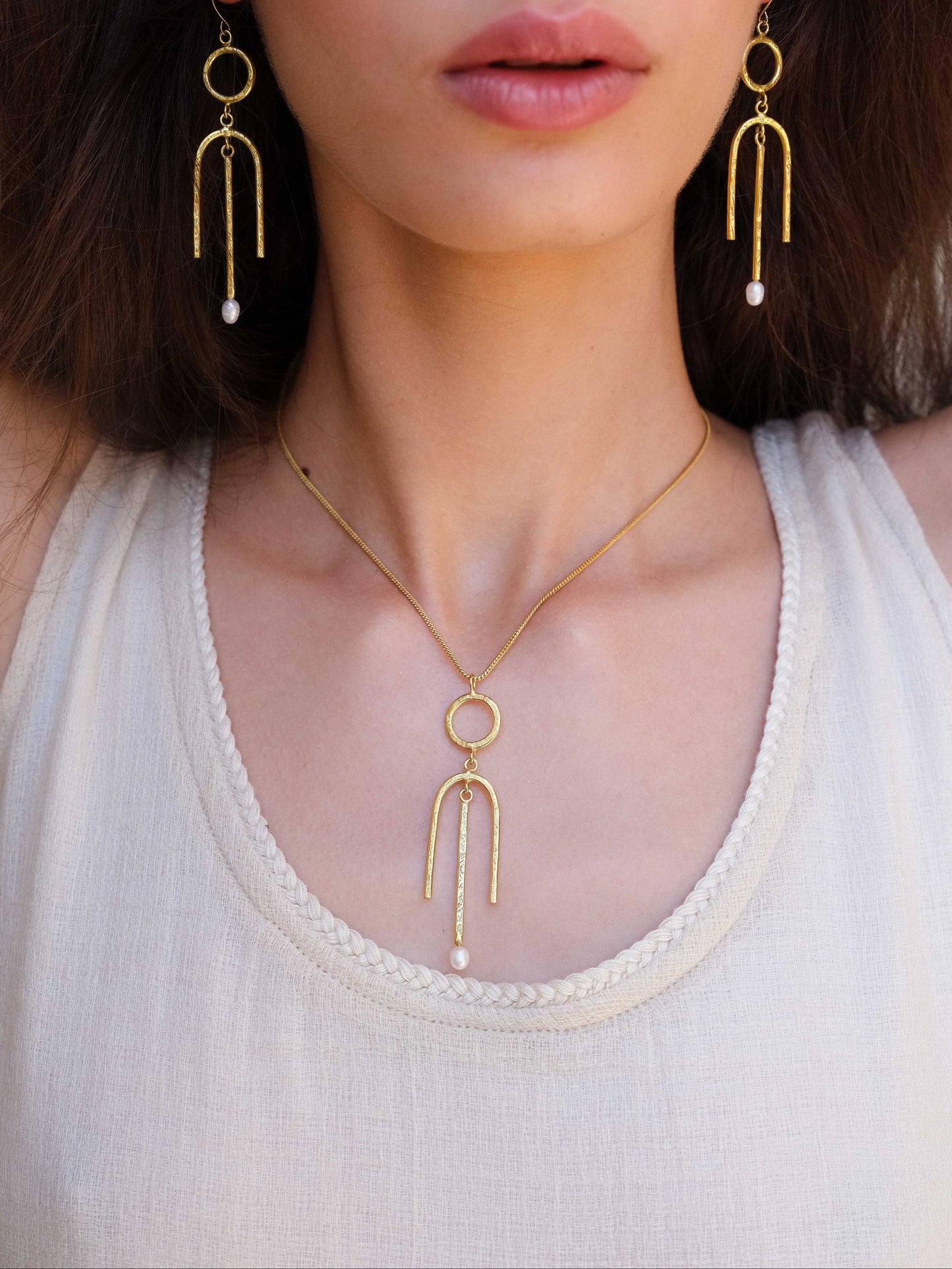 Inara Necklace with Pearl