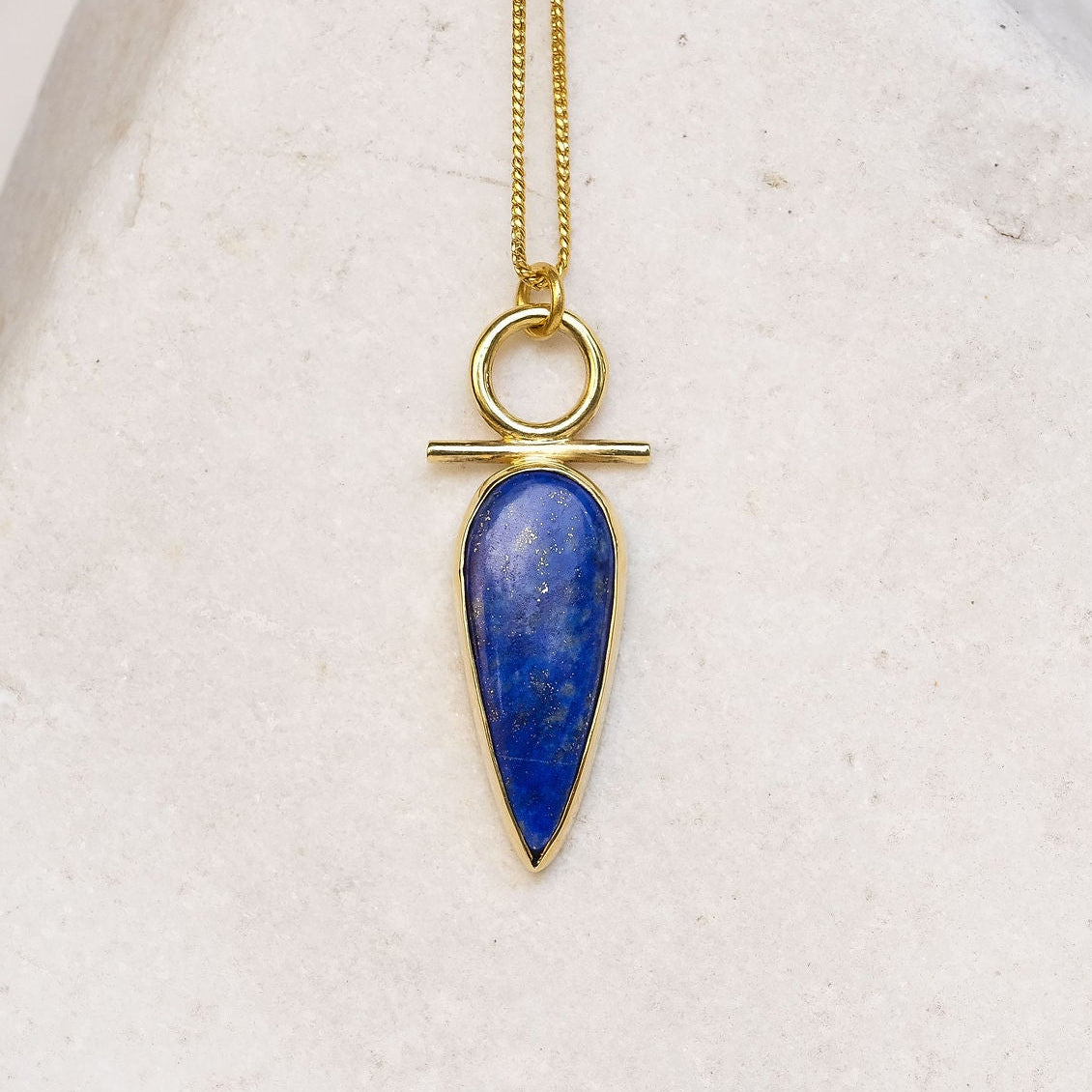 Isa Necklace with Lapis Lazuli