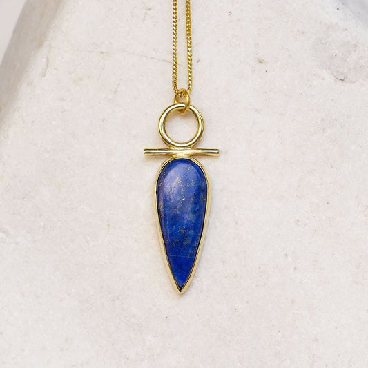 Isa Necklace with Lapis Lazuli
