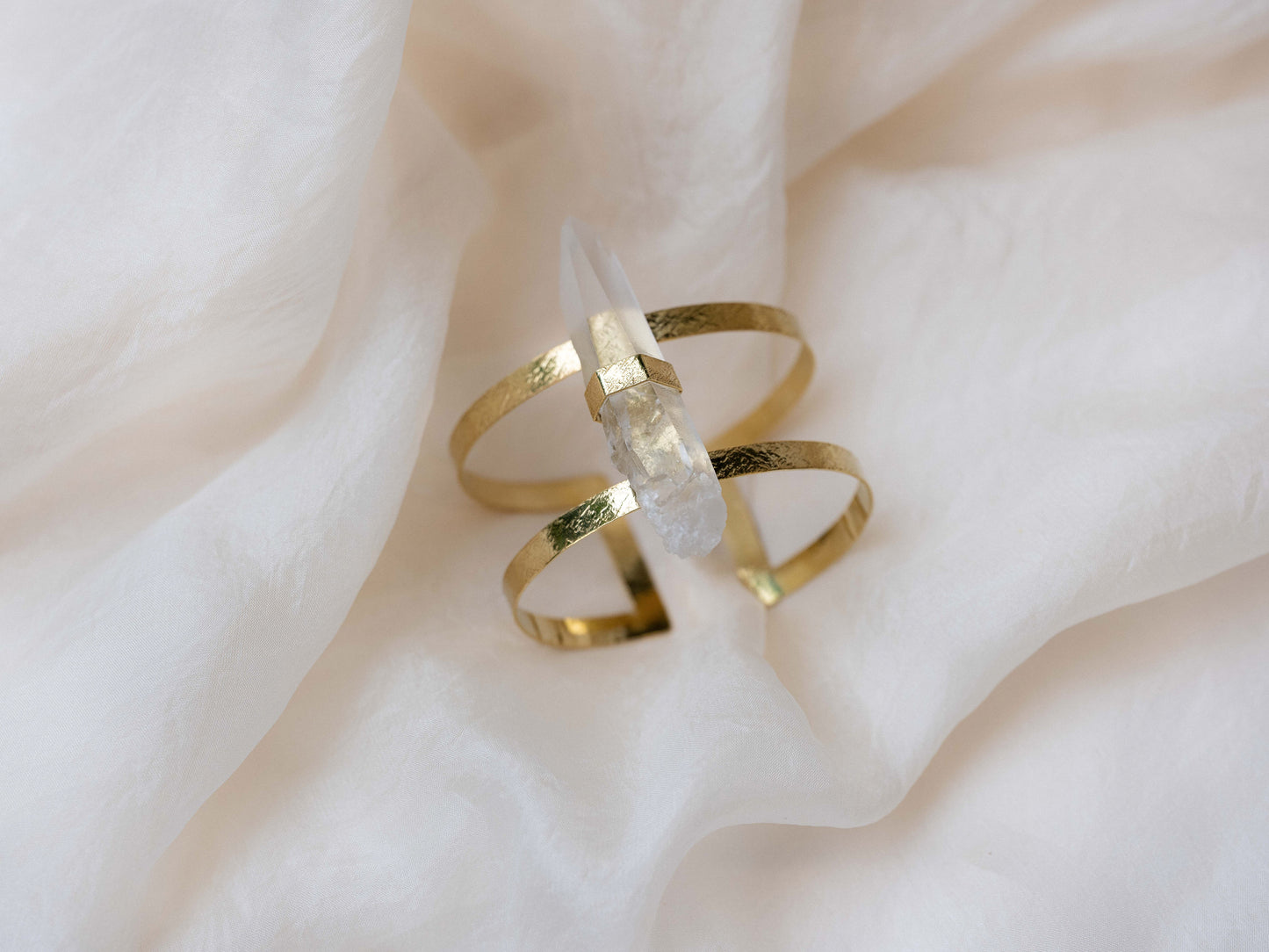 Ishta Cuff with Laserquartz