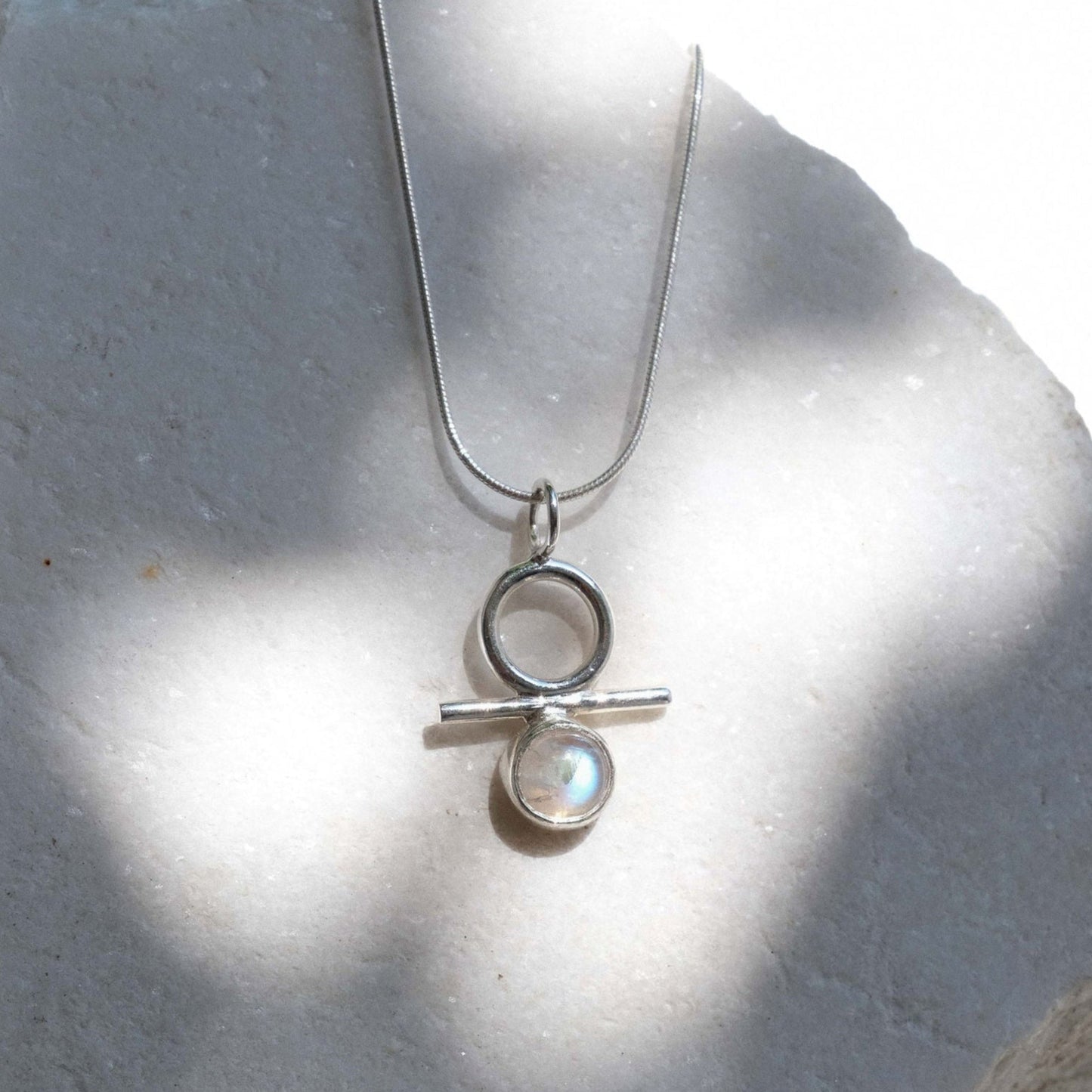 Isa Necklace with Moonstone