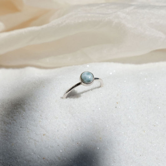Lunafea Ring with Larimar