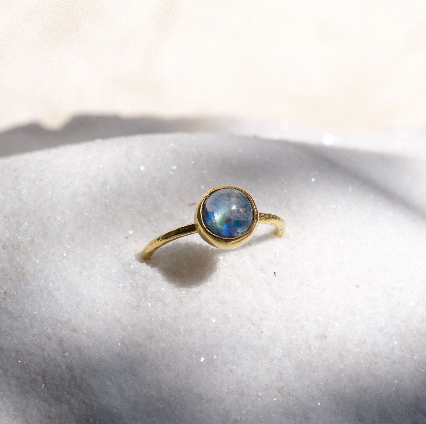 Lunafea Ring with Moonstone