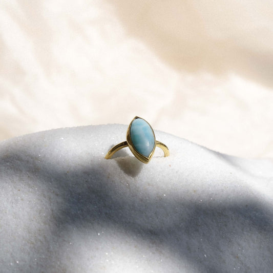 Ring with Larimar