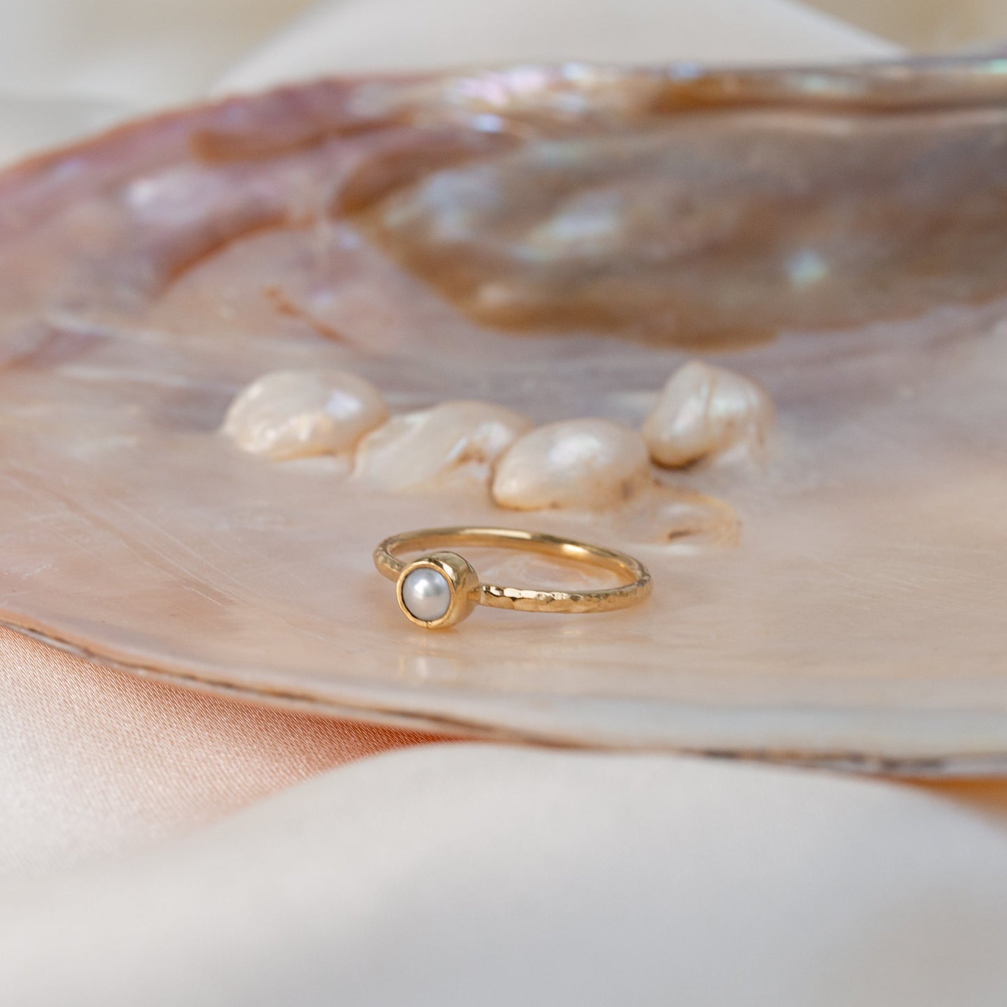 Lunafea Gyűrű Igazgyönggyel