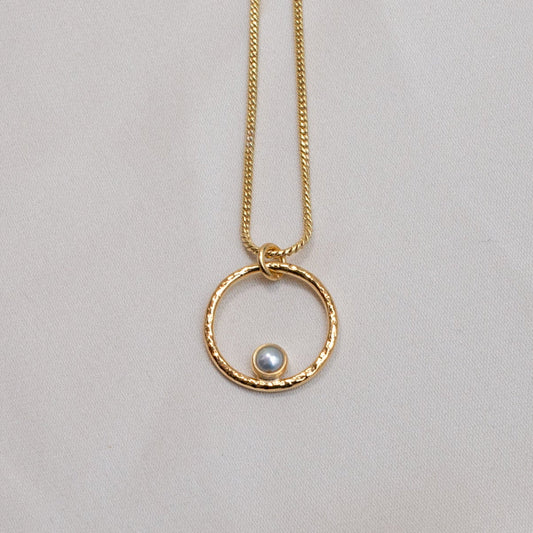 Lunafea Nyaklánc Igazgyönggyel