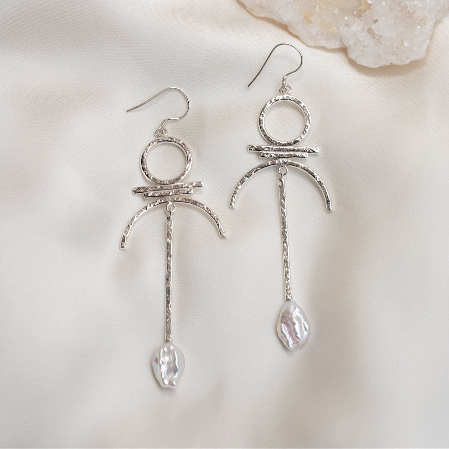 Fülbevaló Igazgyönggyel