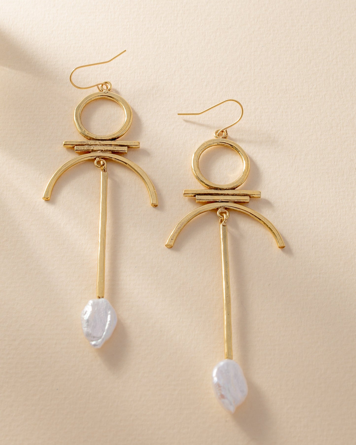 Fülbevaló Igazgyönggyel