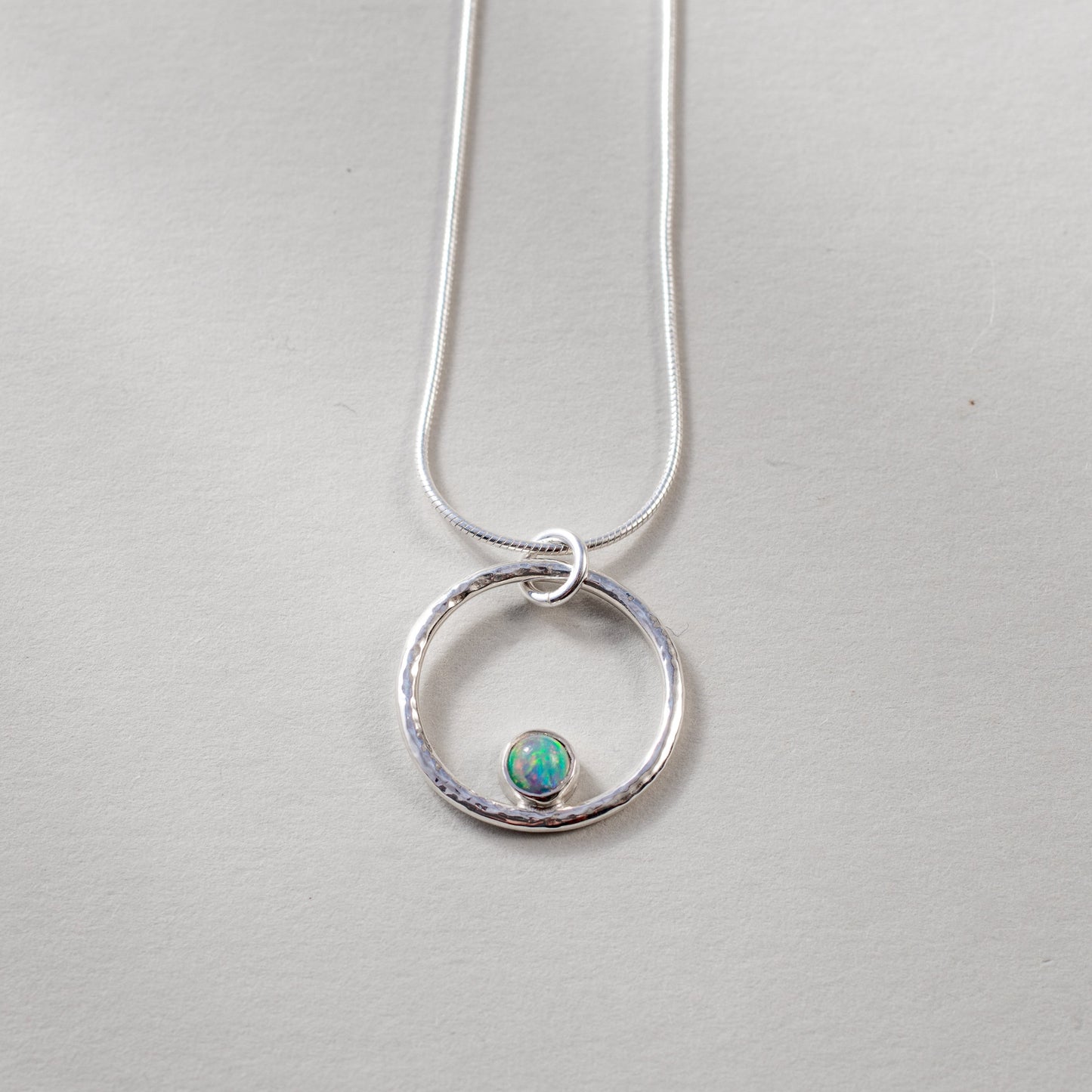 Lunafea Necklace with Opal