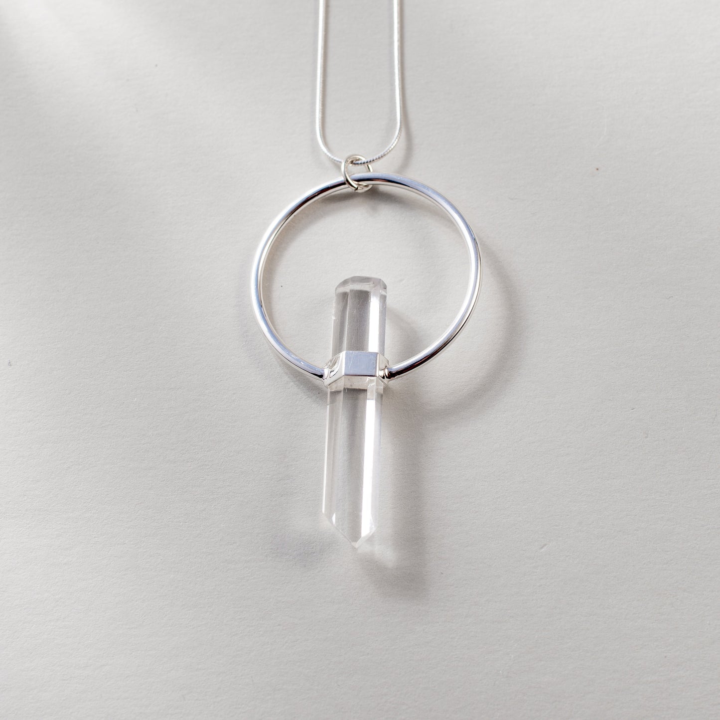 Citlali Necklace with Clear Quartz