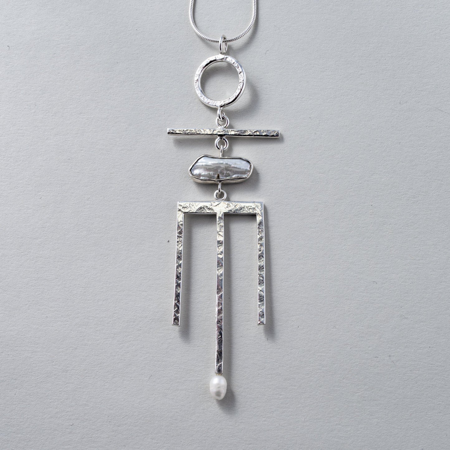 Hetaira Nyaklánc Igazgyönggyel