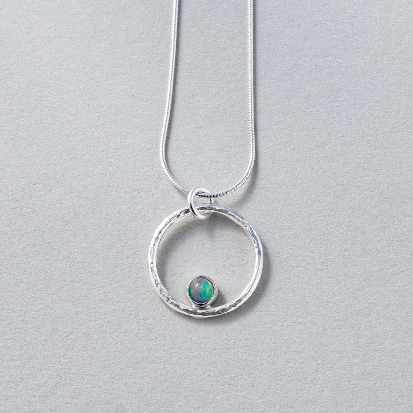 Lunafea Necklace with Opal