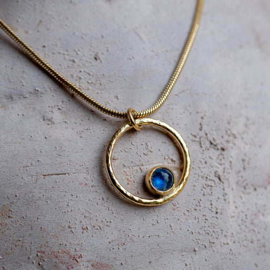 Lunafea Necklace with Moonstone